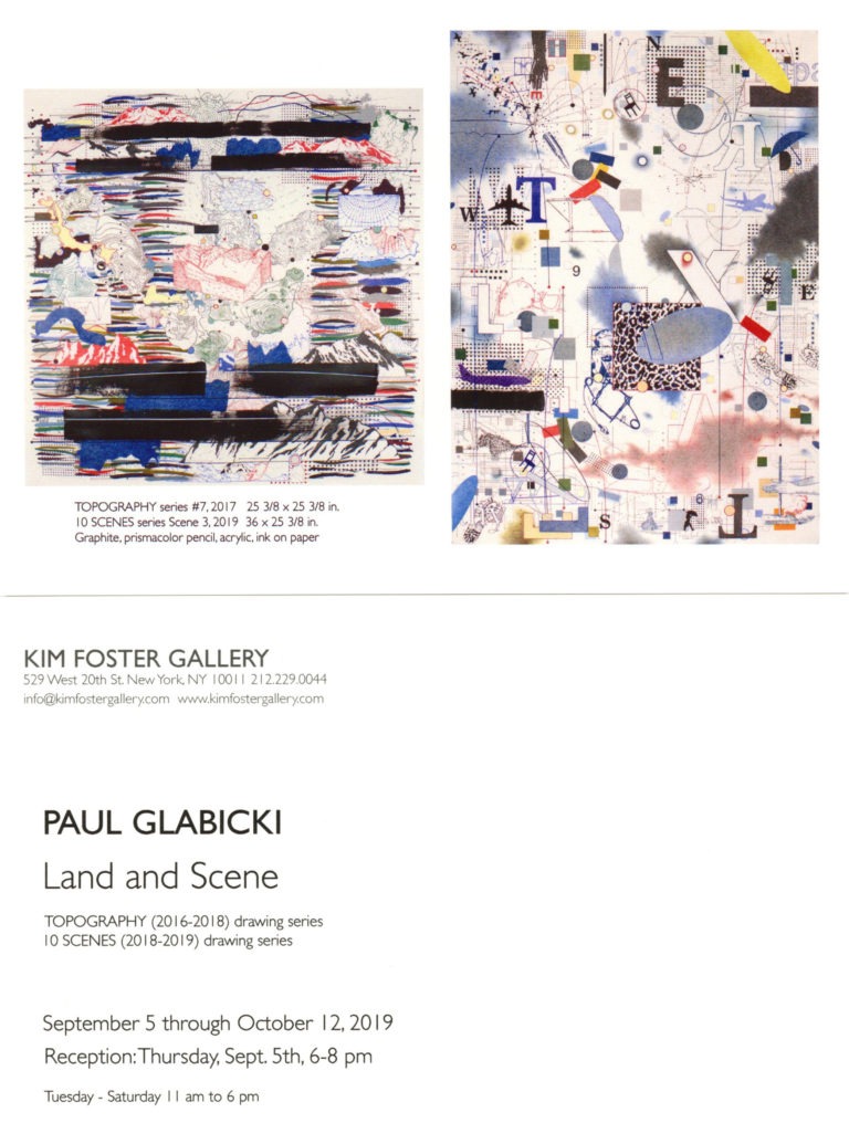 Kim Foster Gallery solo exhibition Land and Scene 2019