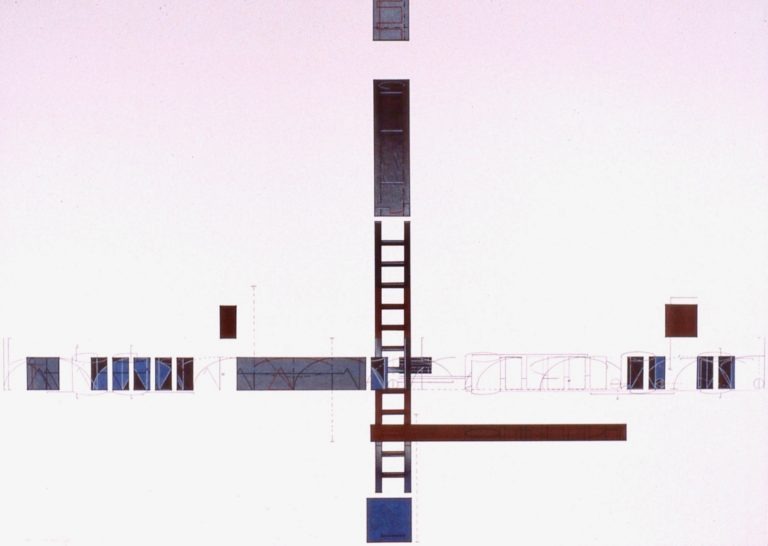 Signature Pencil Ink Prismacolor on paper 1985