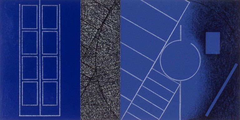 Window Prismacolor Acrylic on paper 1993